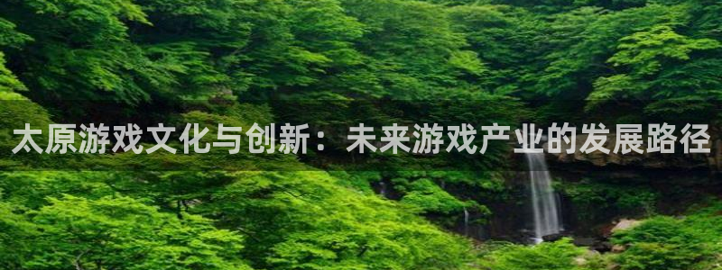 沐鸣2登录测速：太原游戏文化与创新：未来游戏产业的发展路径